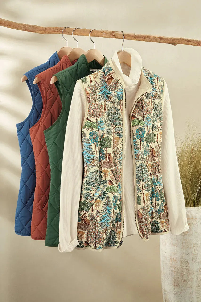 Flora and Fauna Vest for All Seasons