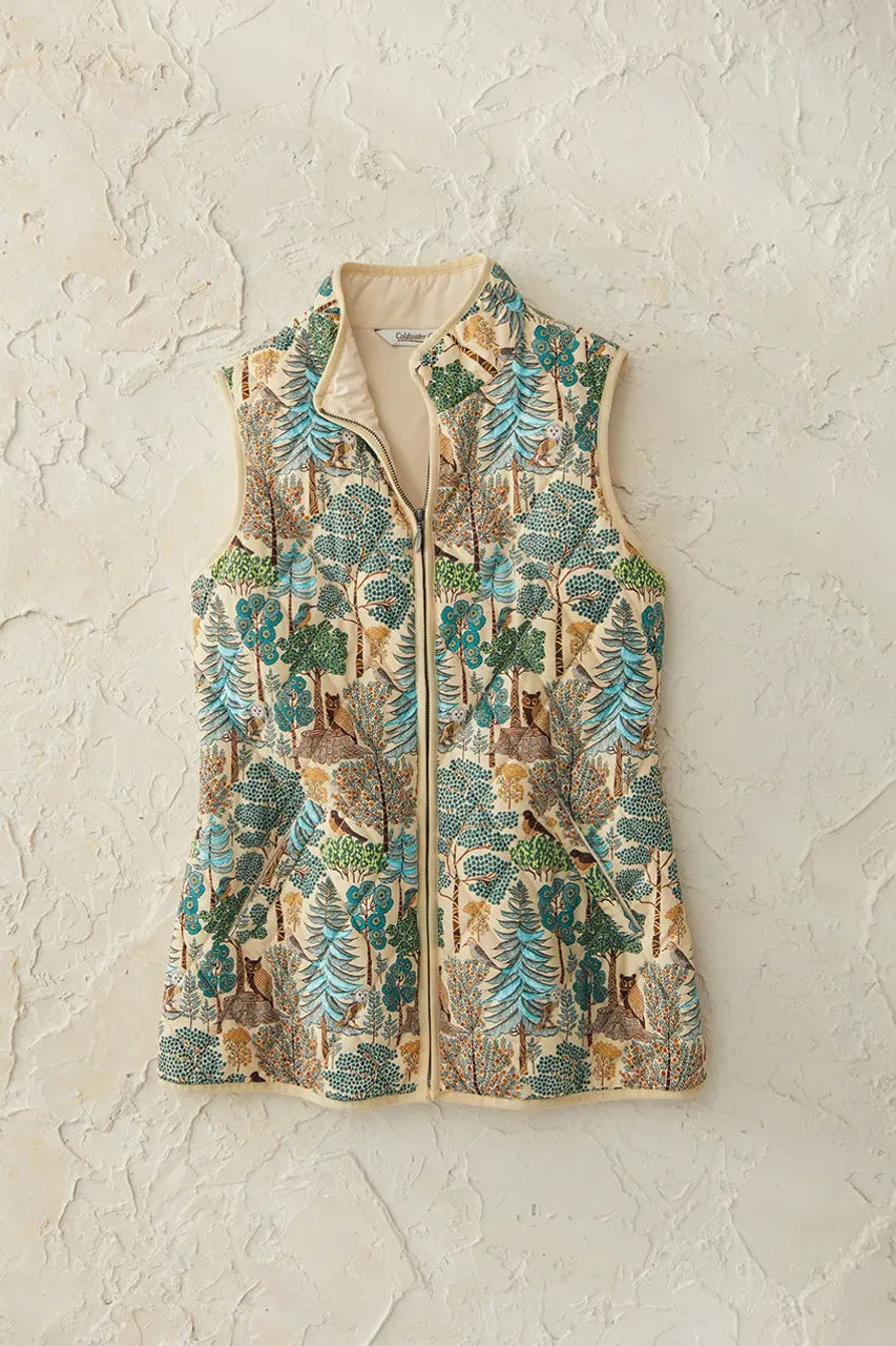 Flora and Fauna Vest for All Seasons