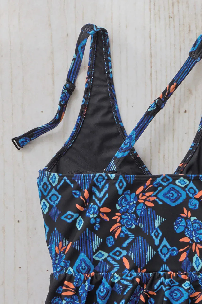 Free Spirit ShapeMeTM Crossover Swimdress