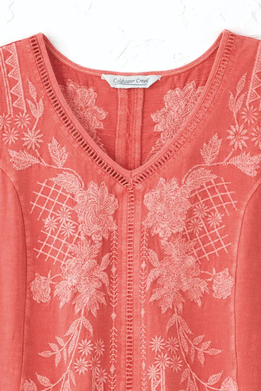 Sweetwater Embroidered Tank