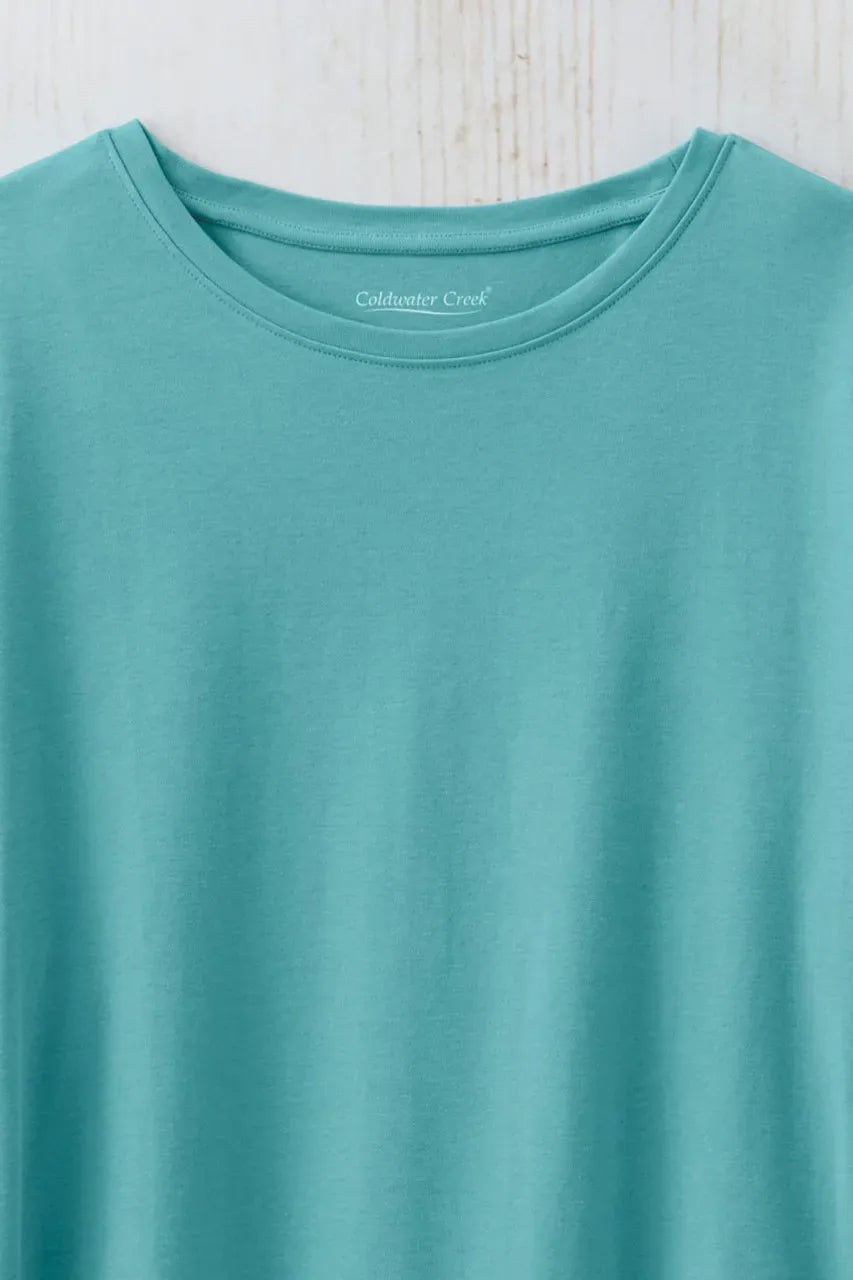#BestCottonTM Side-Button Tunic