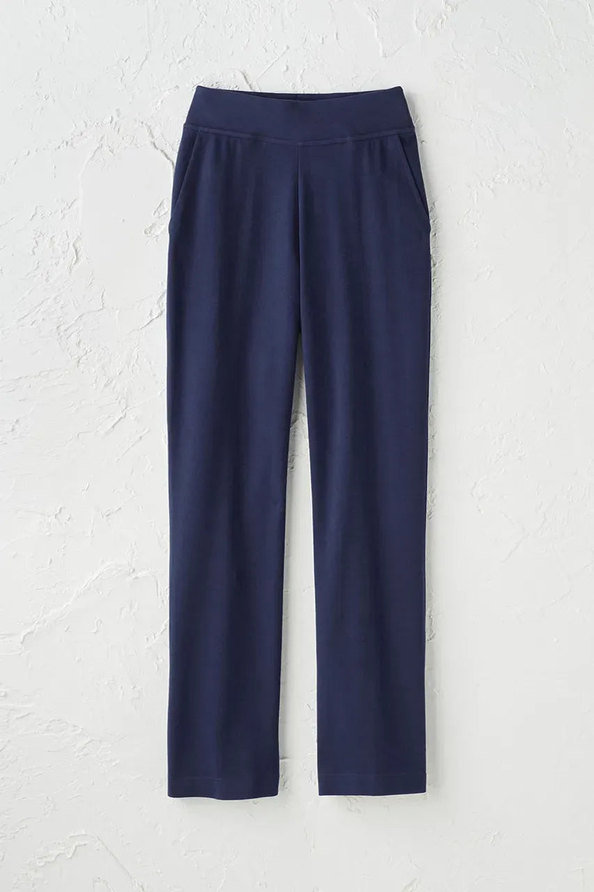Endless Comfort Straight Leg Pants with Pockets