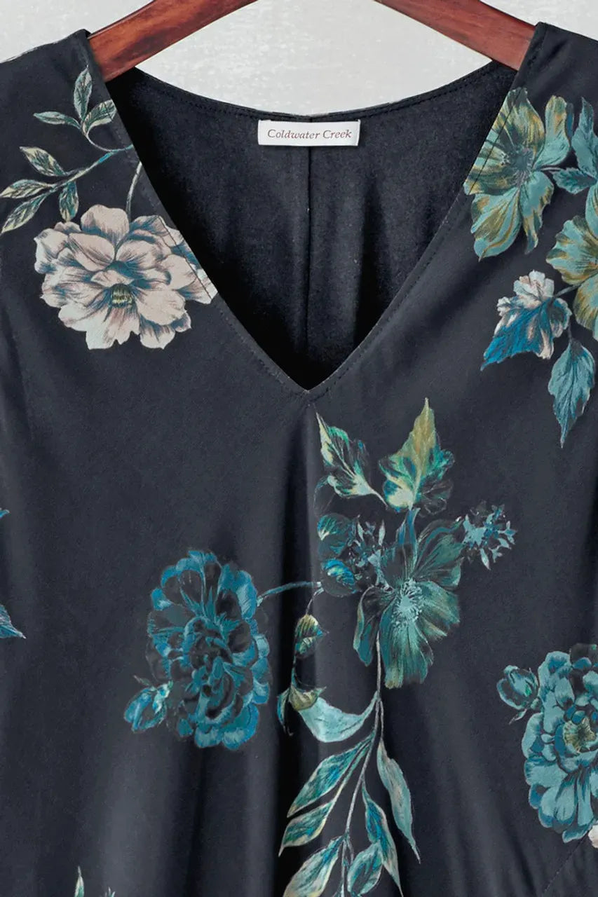 Cassia Flora Maxi Dress