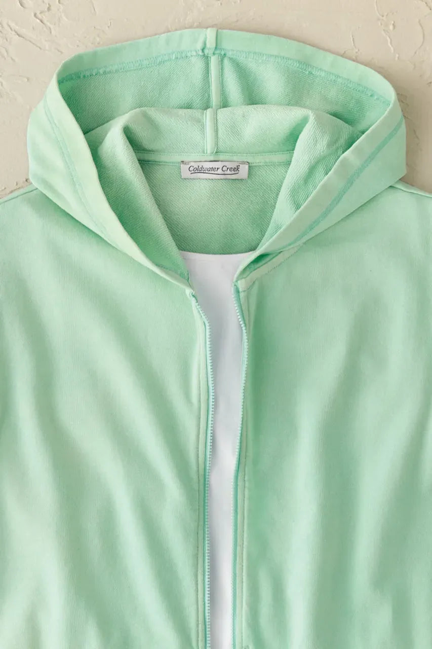 Colorwash Short-Sleeve Sweatshirt