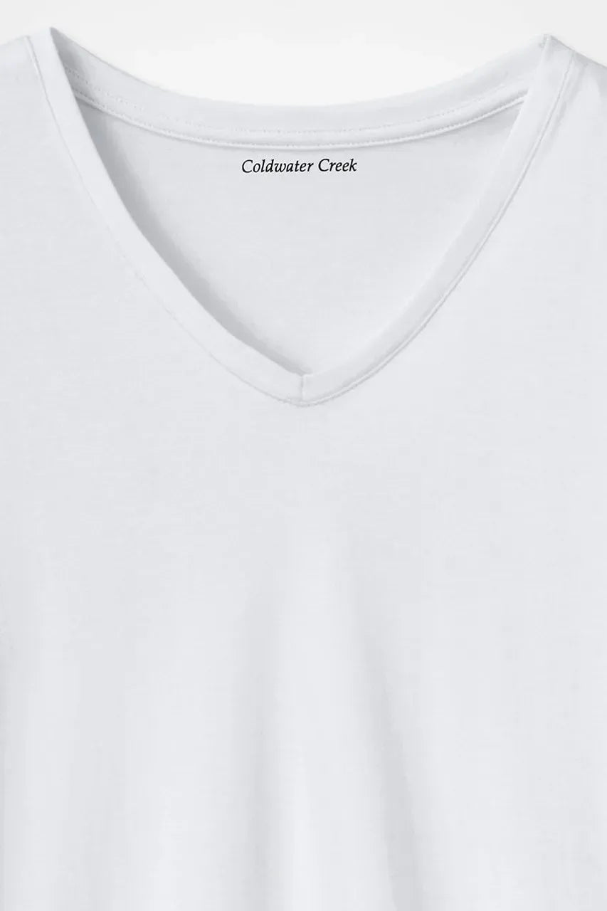 #BestCottonTM V-Neck Tee