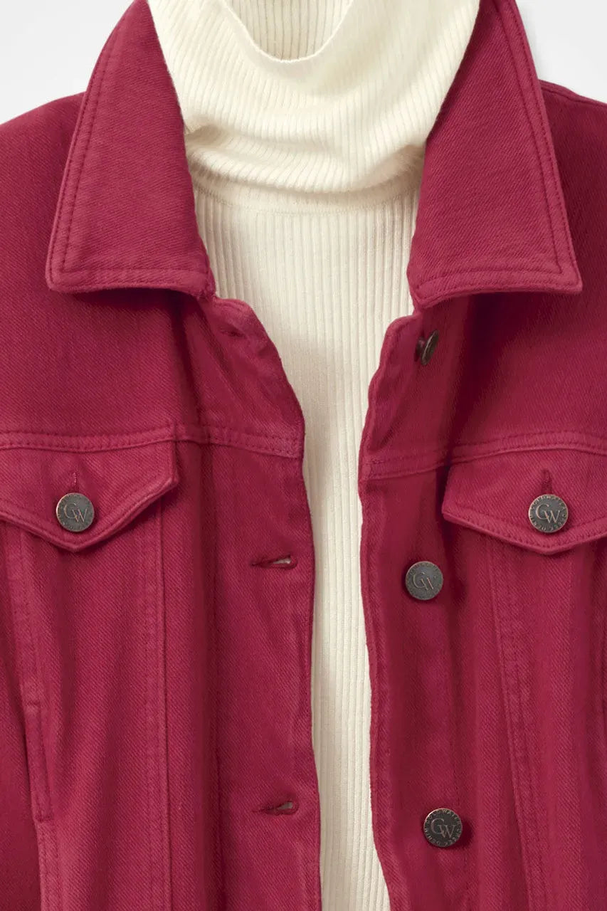 Knit Denim Jacket