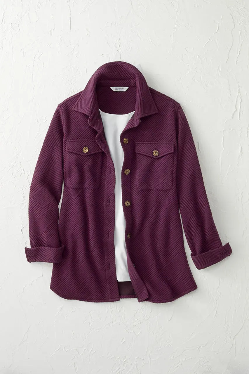 Soft Impressions Shirt Jacket