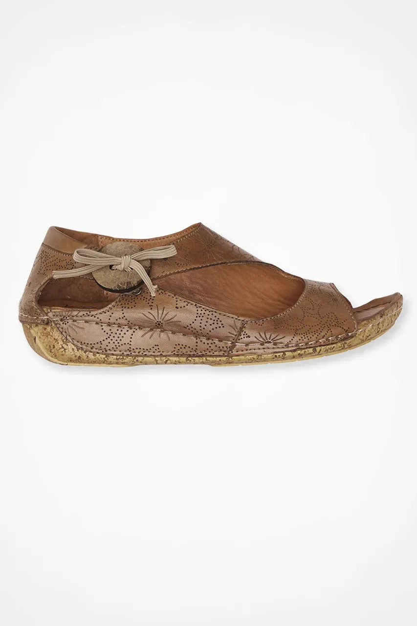 Lorelle Leather Sandals by Spring Step®