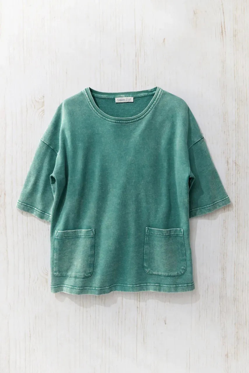French Terry Pocket Top