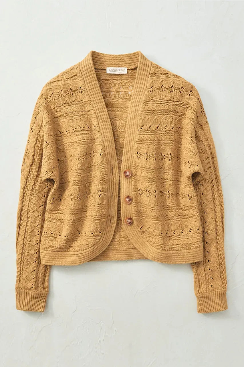 Cable Twist Shrug