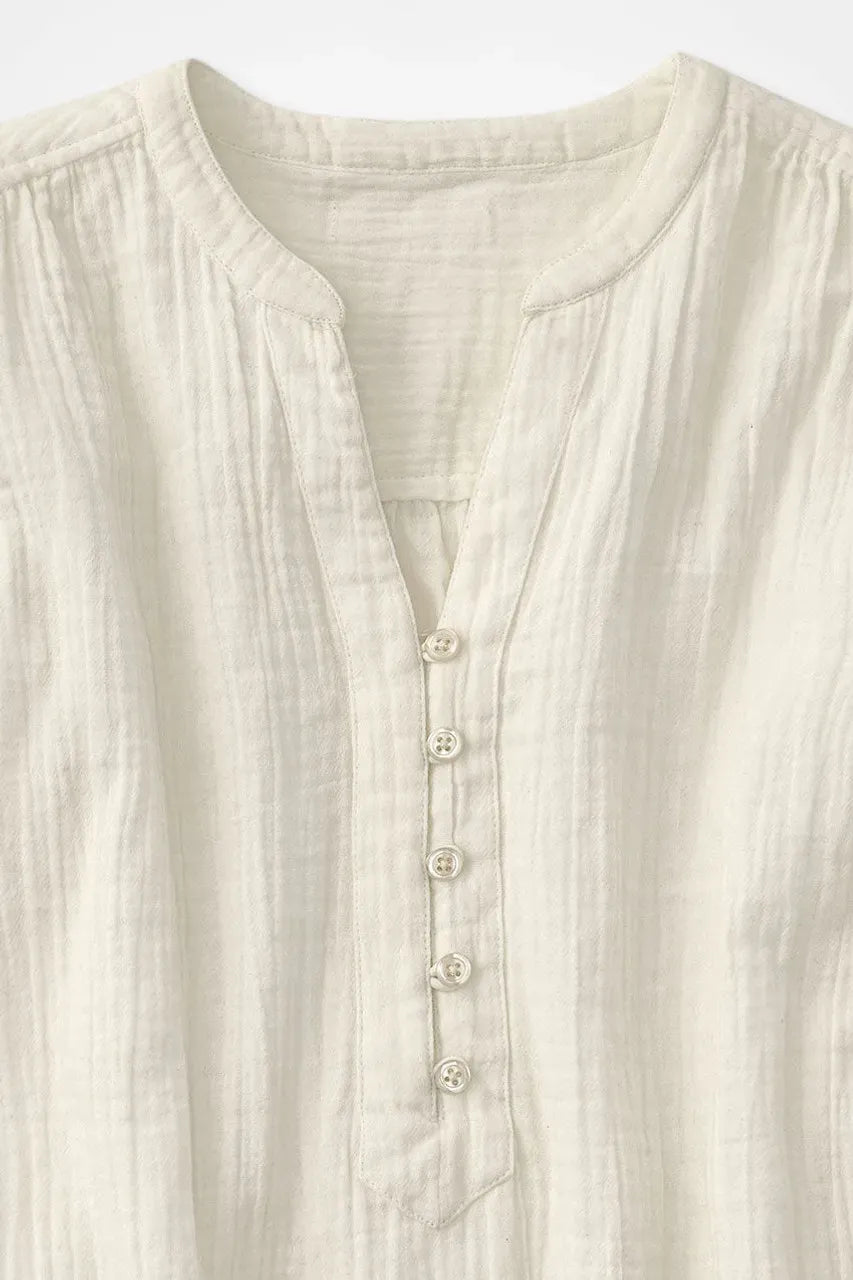 Summer Breeze Gauze Pullover