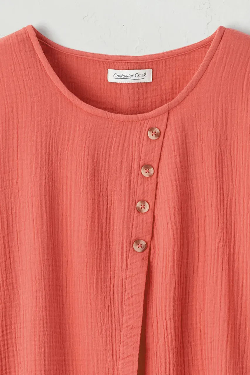 Light As Air Gauze Tunic