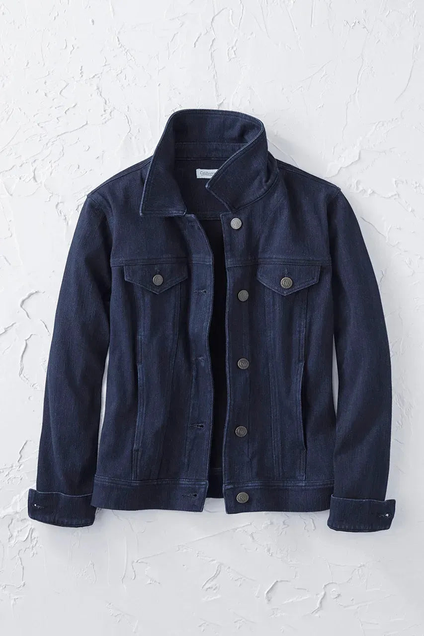 Knit Denim Jacket