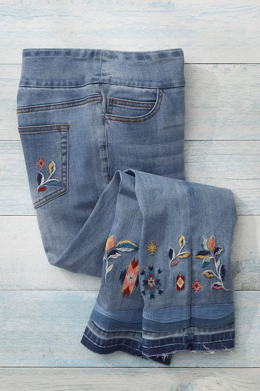 Rio Flora Ankle Jeans