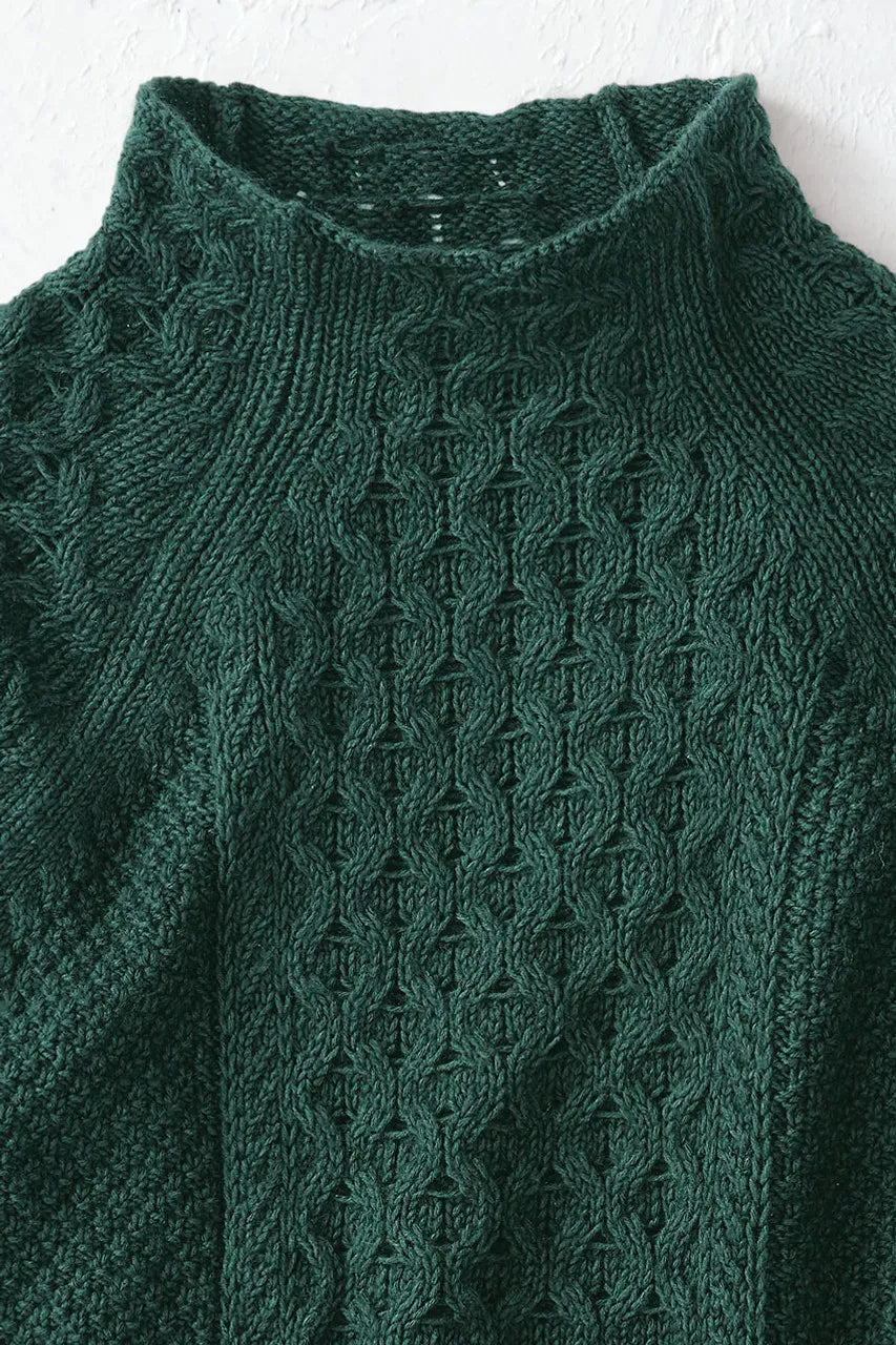 Honeycomb Pullover Sweater