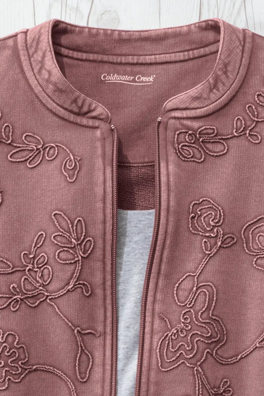 Pikes Peak Zip-Front Sweatshirt