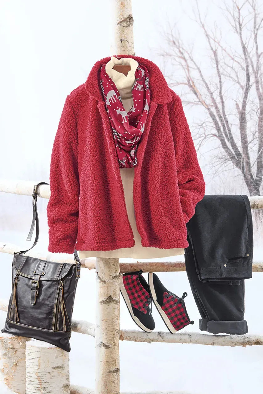 Boxy Bouclé Jacket