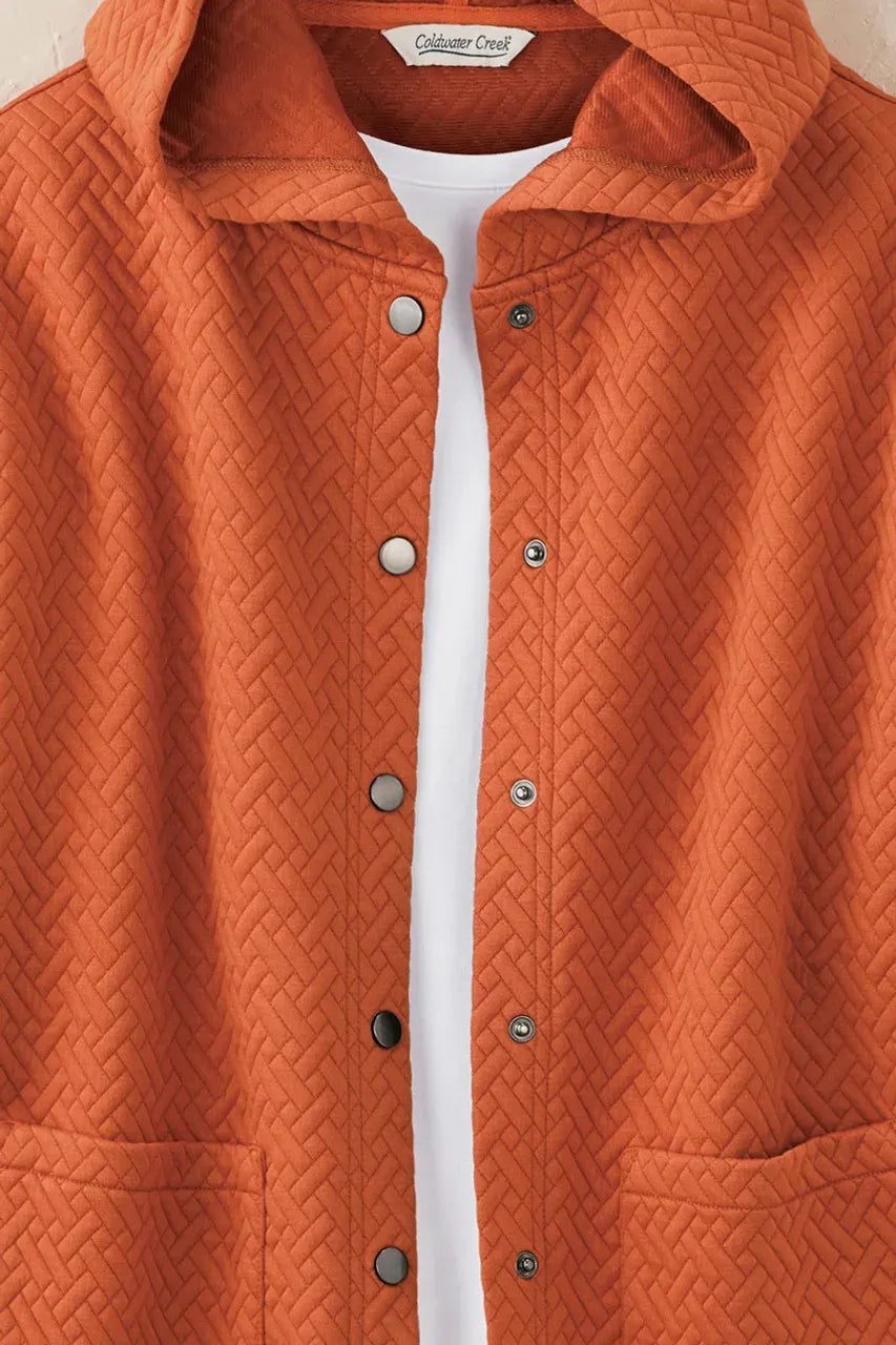 Cap-Sleeve Quilted Vest