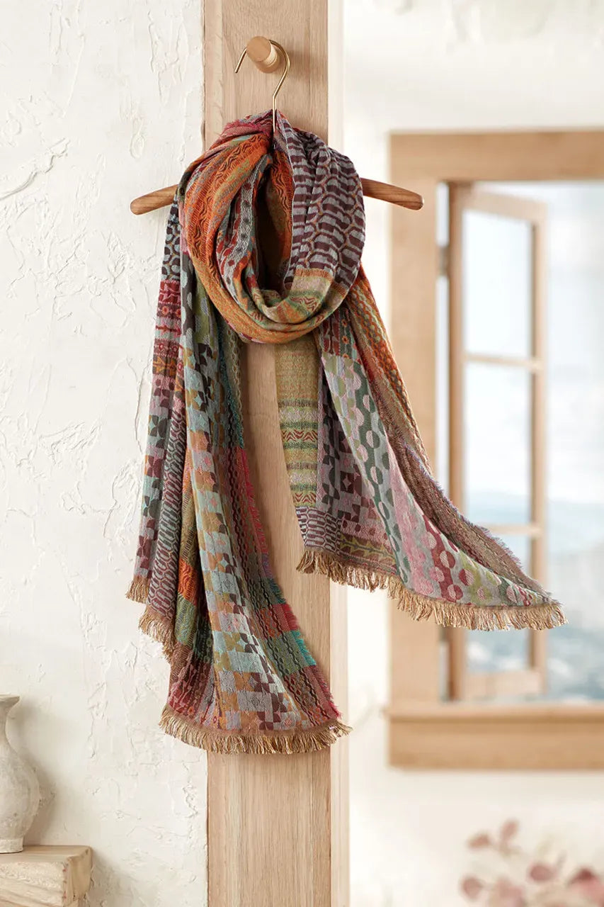 Patchwork of Patterns Scarf