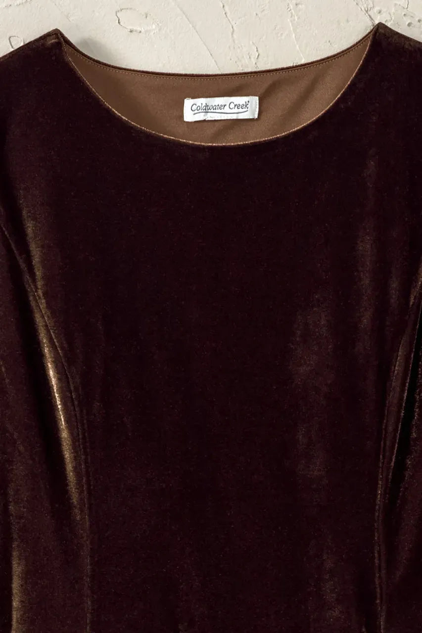 Stretch Velvet Dress