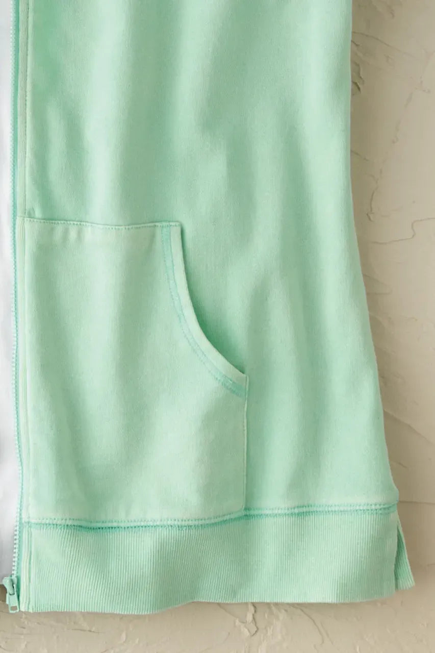 Colorwash Short-Sleeve Sweatshirt