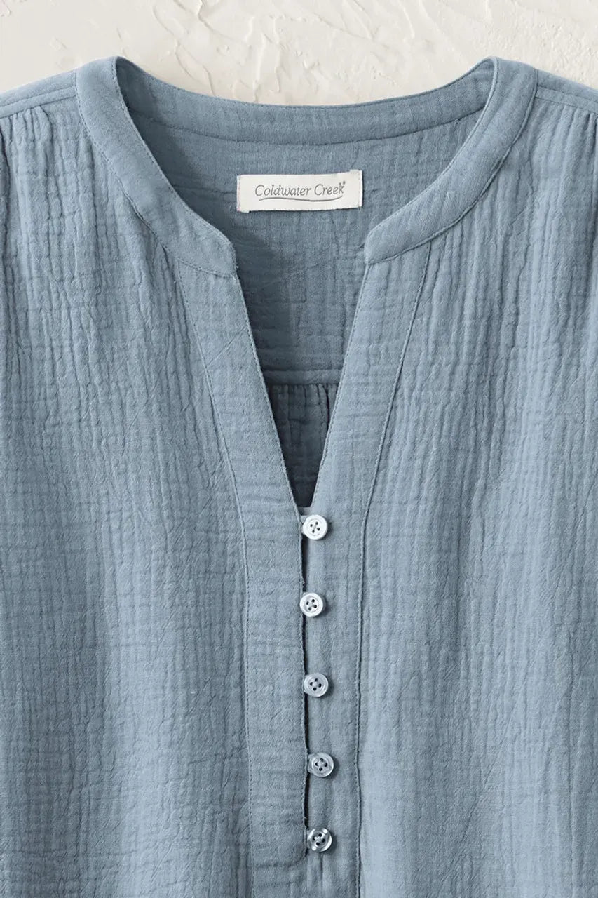 Summer Breeze Gauze Pullover