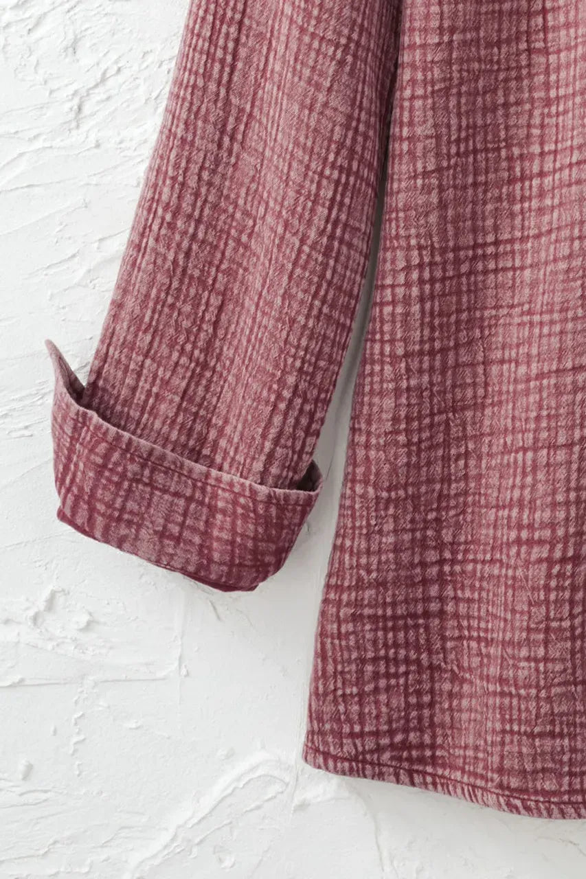 Vintage Wash Gauze Big Shirt