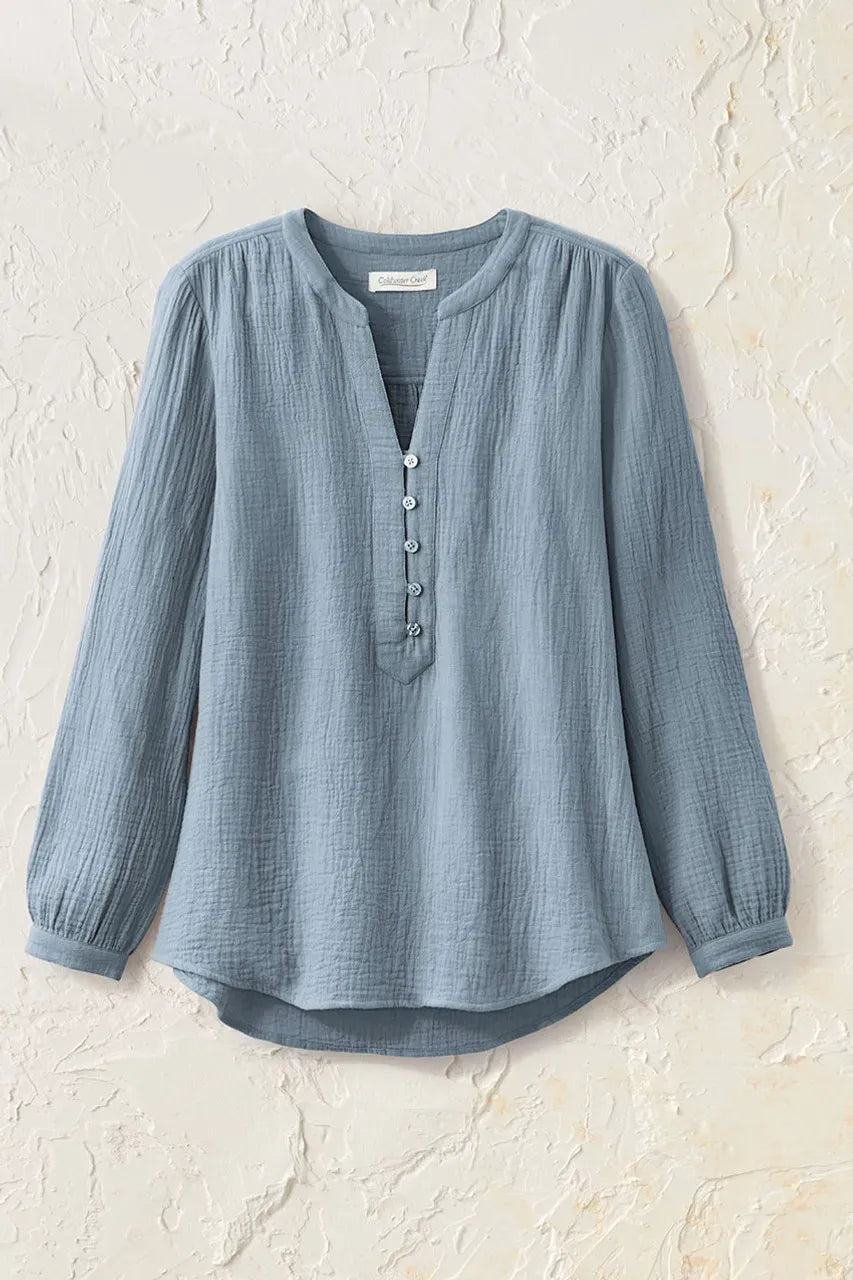 Summer Breeze Gauze Pullover