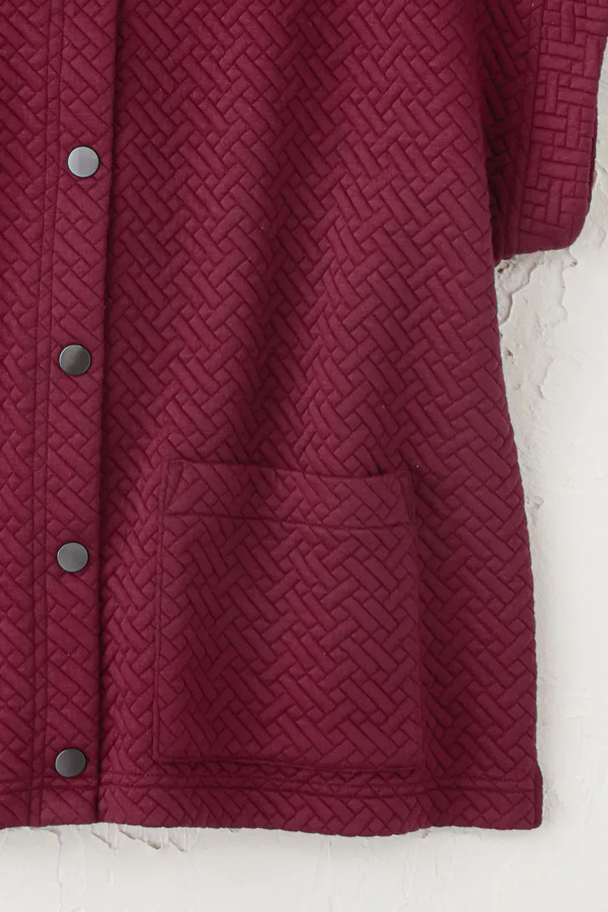 Cap-Sleeve Quilted Vest
