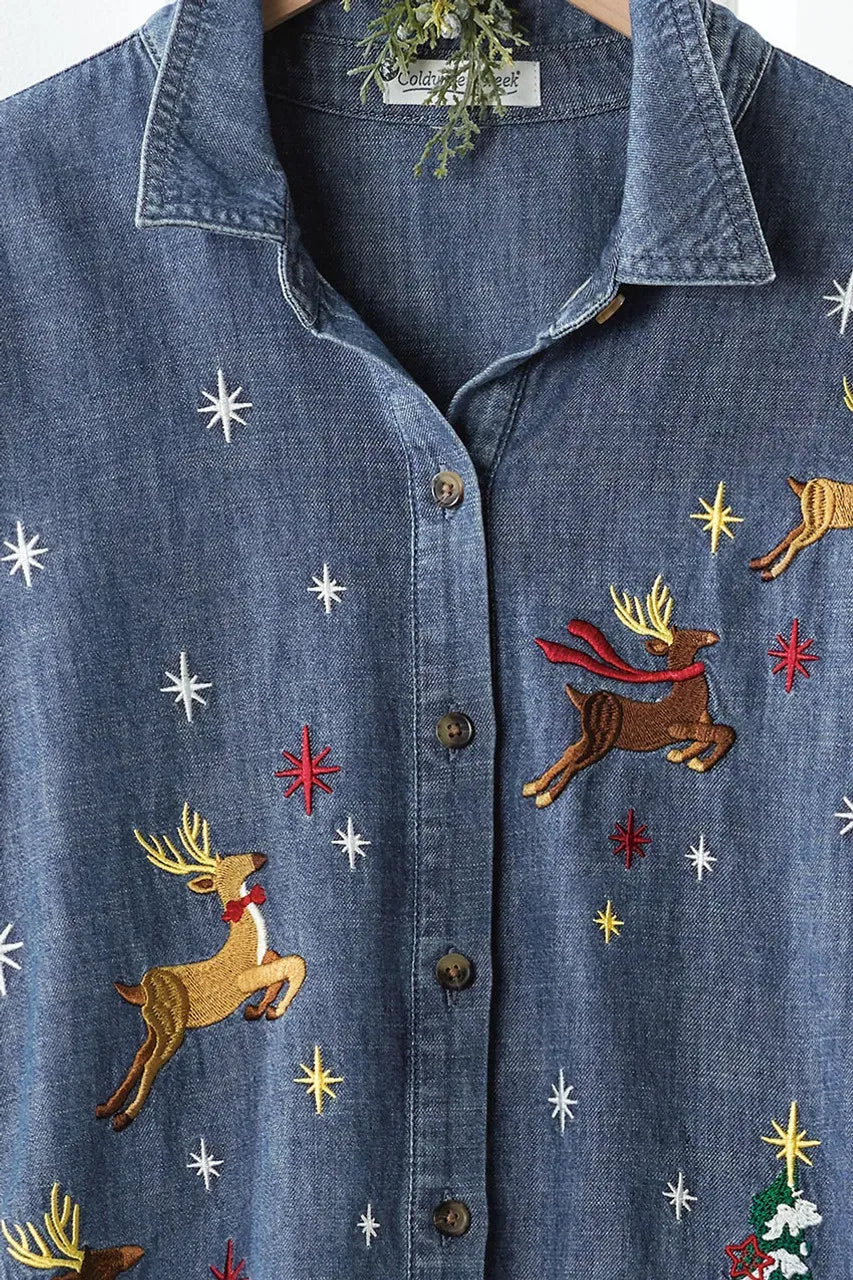 Dash Away Denim Shirt