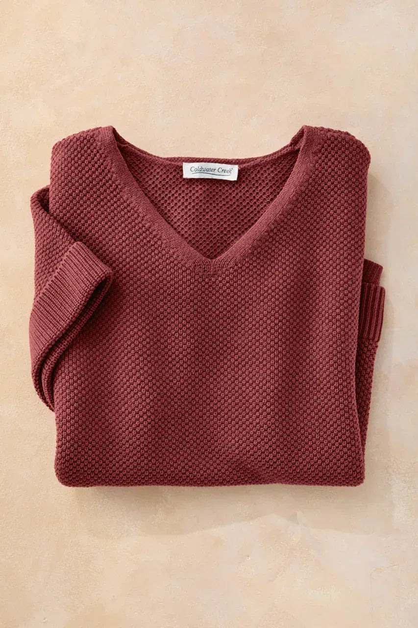 Ella Seed Stitch Sweater