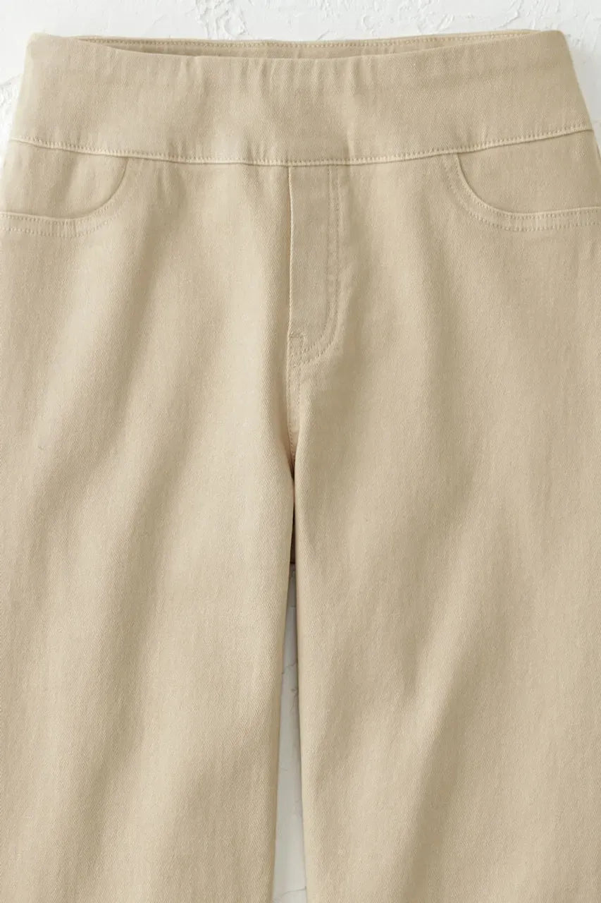 Edgewater Frayed Hem Ankle Pants