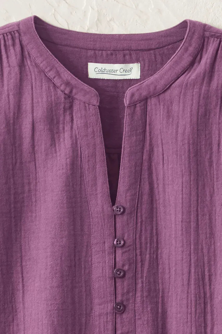 Summer Breeze Gauze Pullover