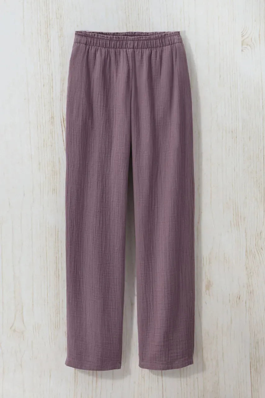 Summer Breeze Gauze Pull-On Pants