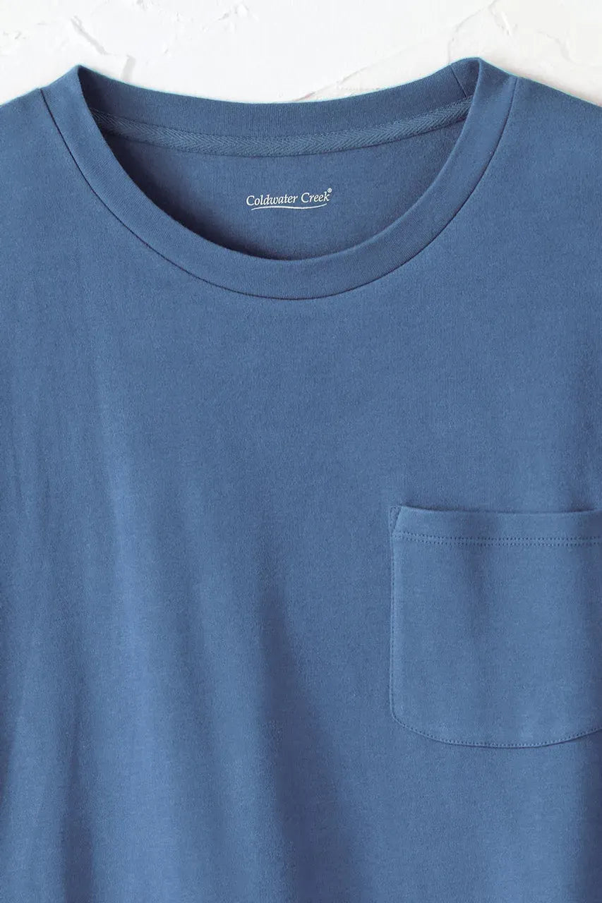 #BestCottonTM Boxy Pocket Tee