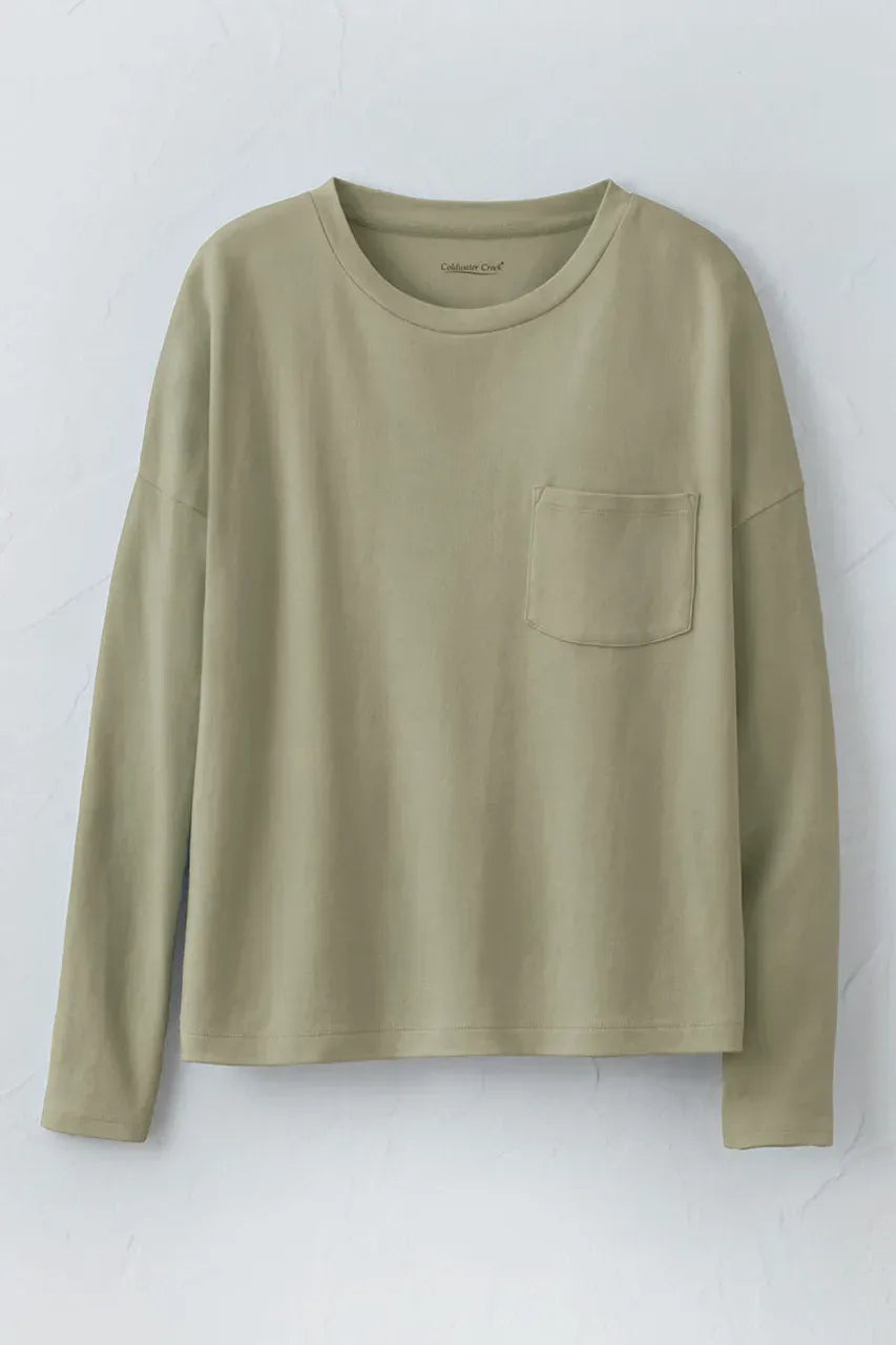 #BestCottonTM Boxy Pocket Tee