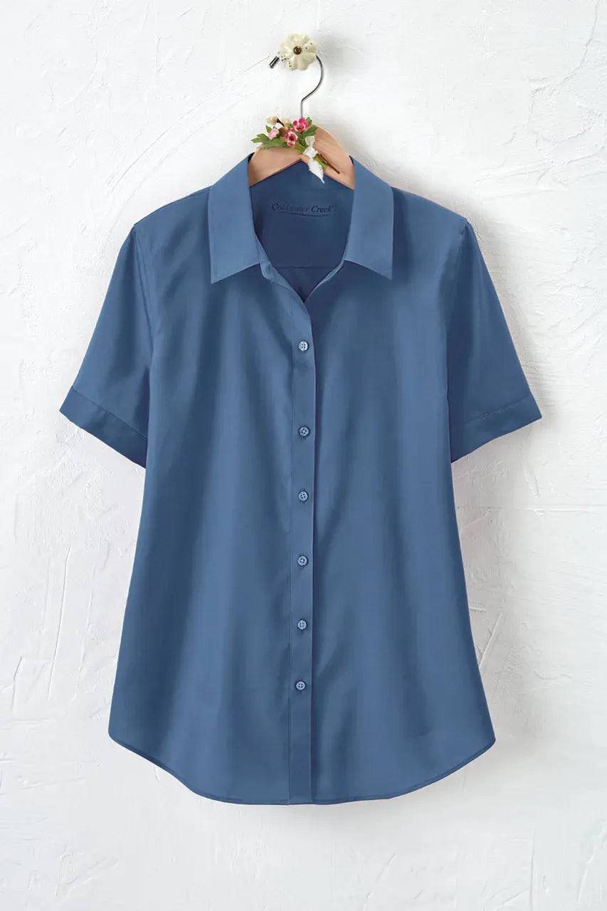 No-Iron Short-Sleeve Shirt