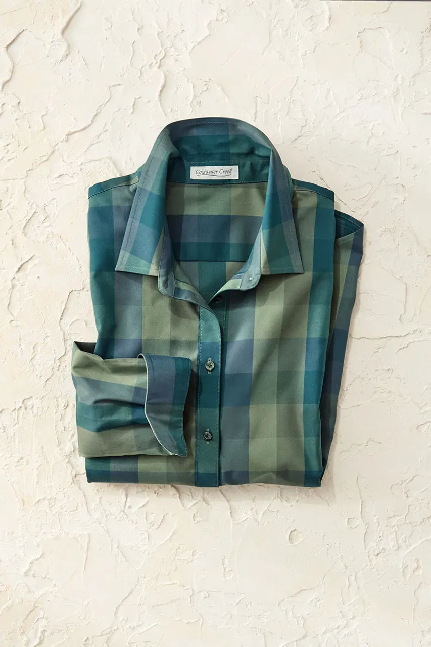 Payton Plaid No Iron Shirt