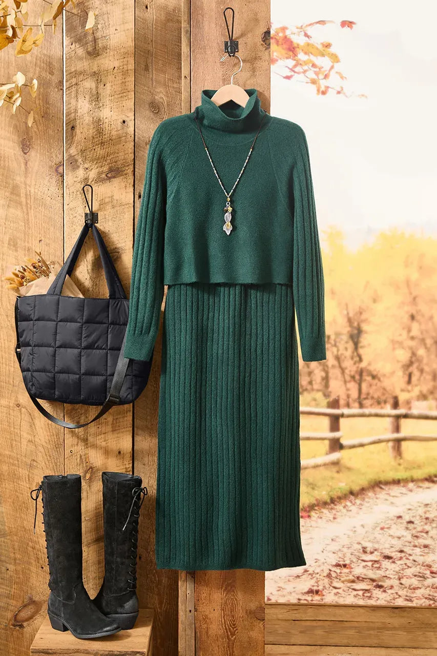 Popover Sweater Dress