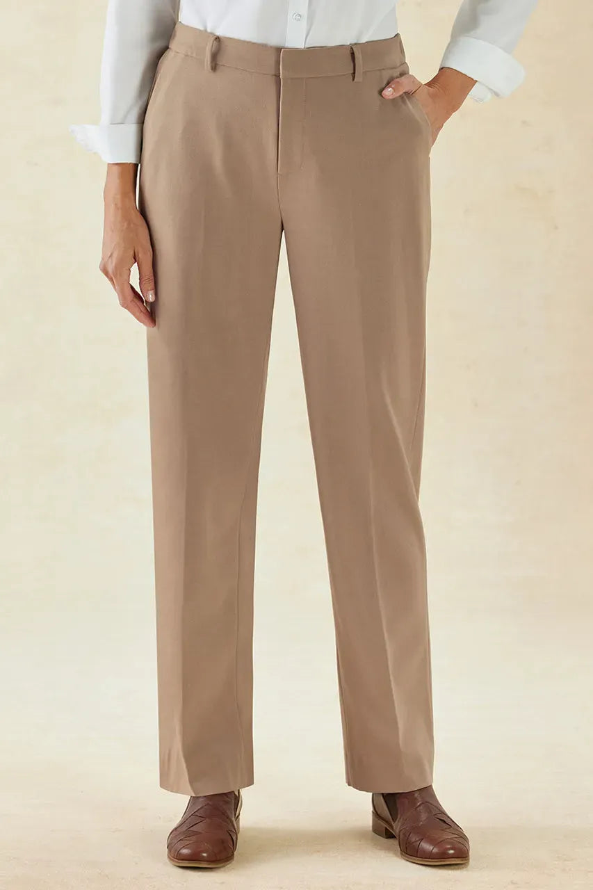 Bi-Stretch Gallery Comfort-Waist Pants