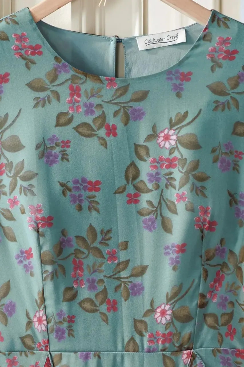 Flutter of Florals Dress