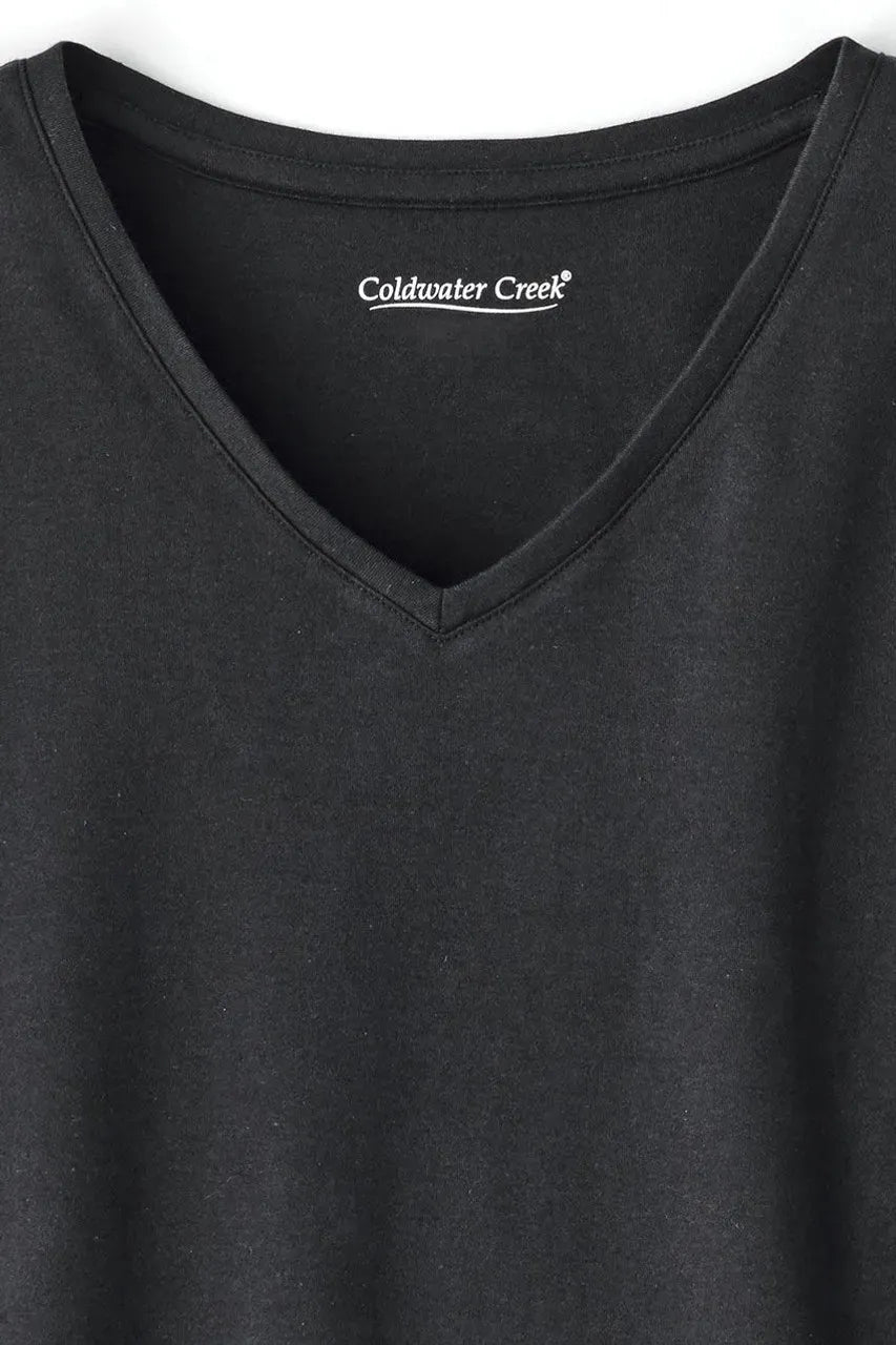 #BestCottonTM V-Neck Tee