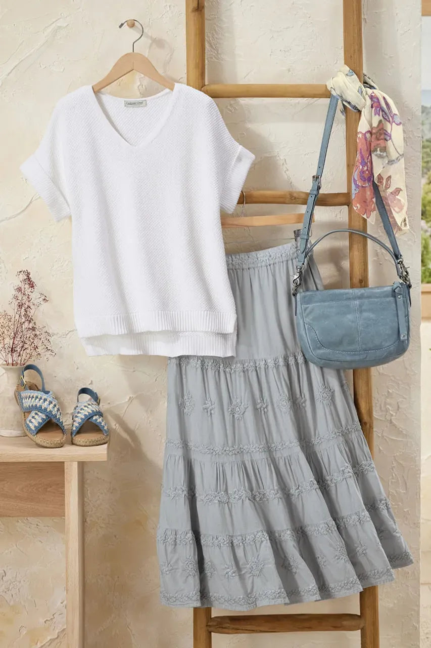 Delphine Tiered Maxi Skirt
