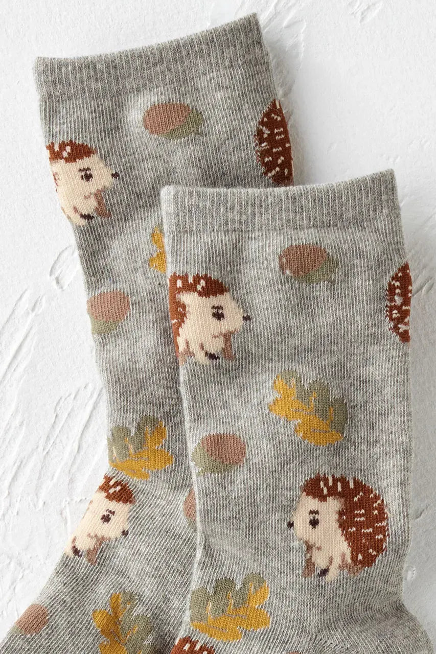 Fall Motif Socks