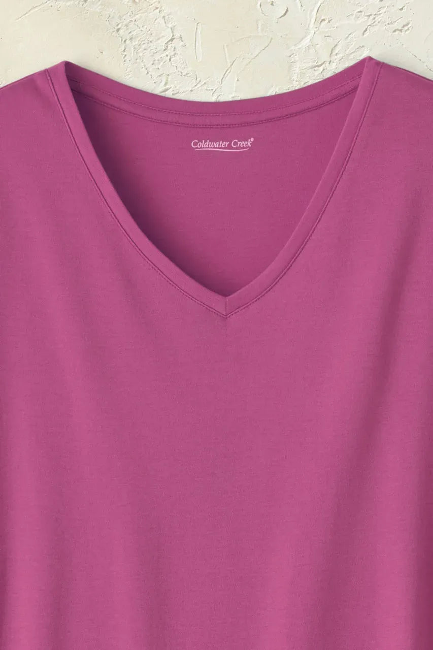 #BestCottonTM V-Neck Tee