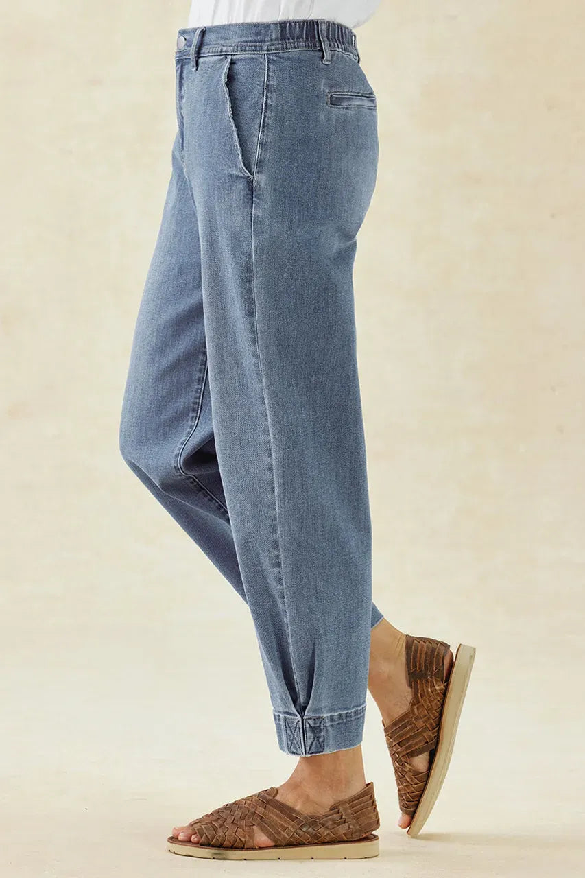 Lantern-Leg Jeans