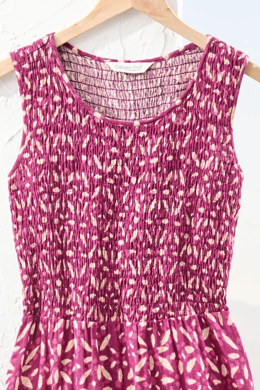 Batik Dreams Smocked Gauze Dress
