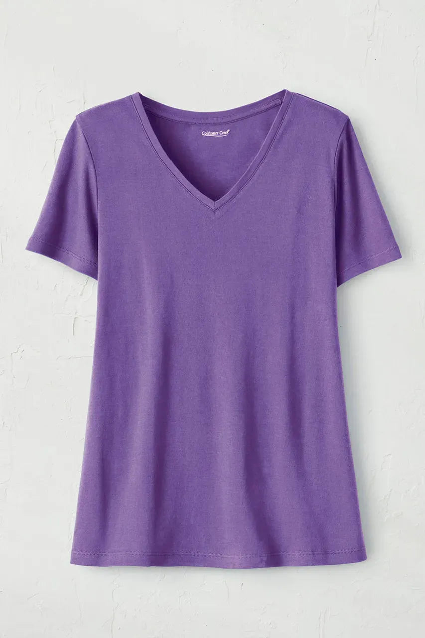 #BestCottonTM V-Neck Tee