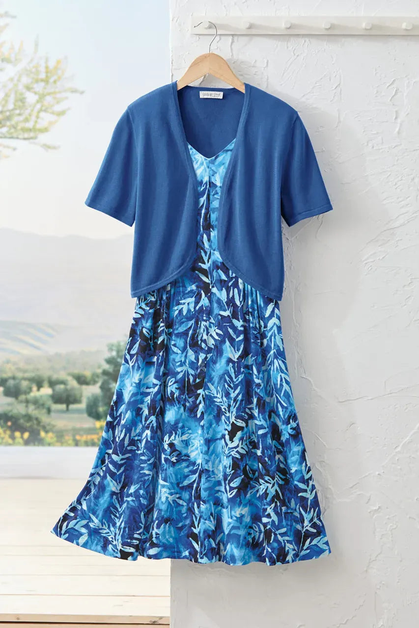 Botanical Muse Knit Dress