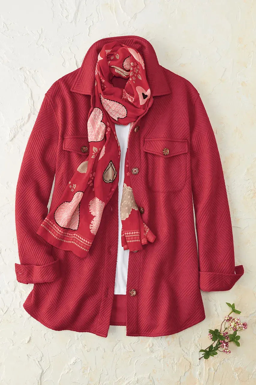 Soft Impressions Shirt Jacket